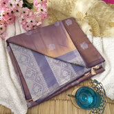 Vriksham Dusty Lavender Soft Chinnalampattu Saree Silver Butta Work-VS4708